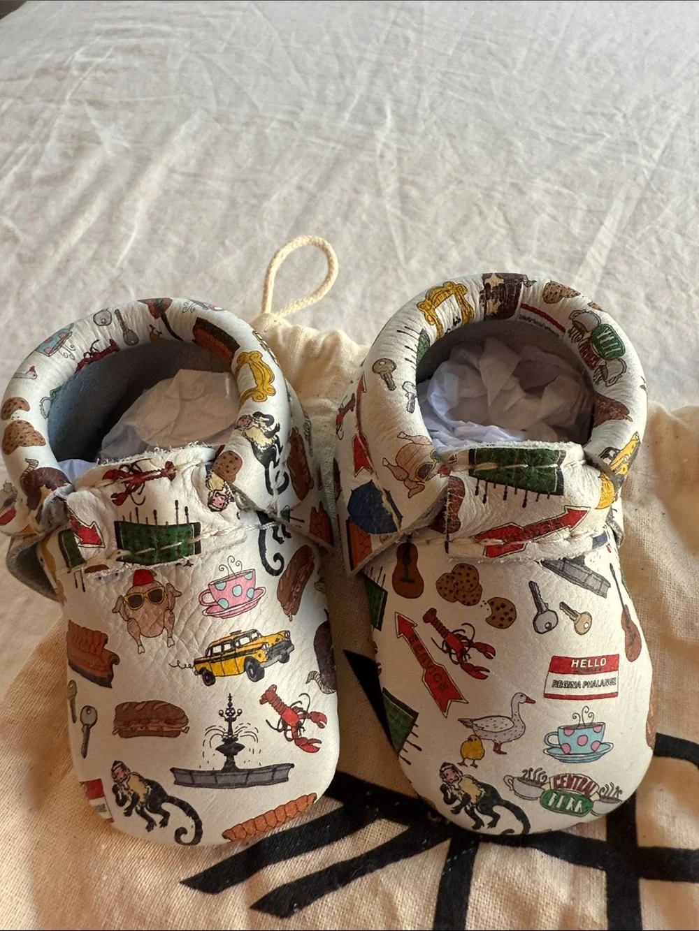 Freshly picked moccasins